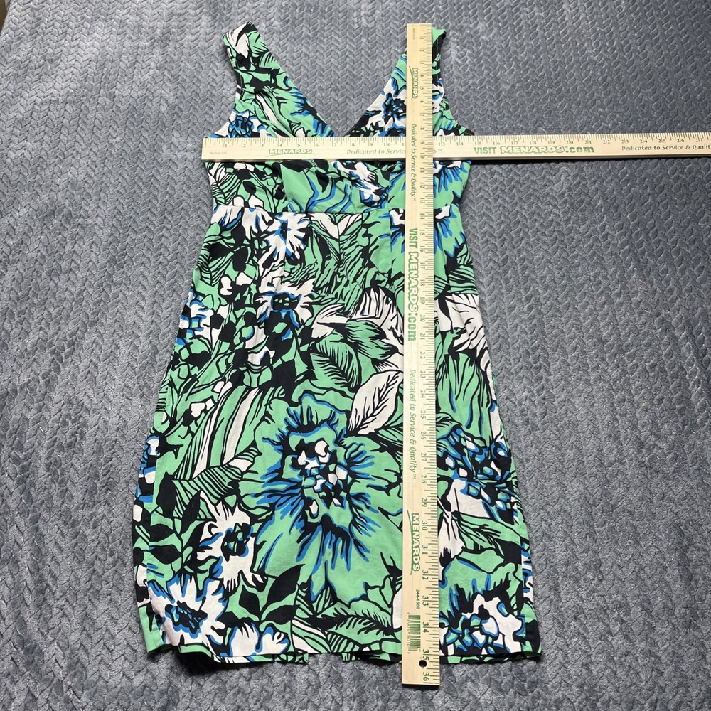 Plenty Dresses by Tracy Reese Pleated Floral Dress Multi Women Size 4 Lined Top - Picture 10 of 10